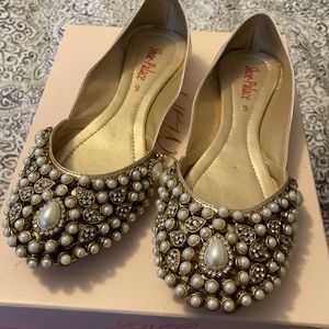 Pakistani kussa heavy gemstones/fancy shoe size 8